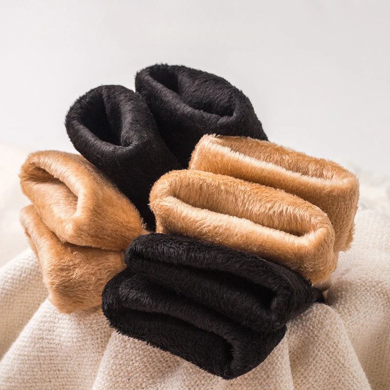 Women Winter Warm Short Socks Thick Thermal Cashmere