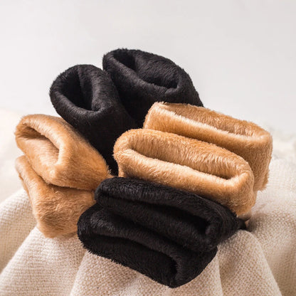Women Winter Warm Short Socks Thick Thermal Cashmere