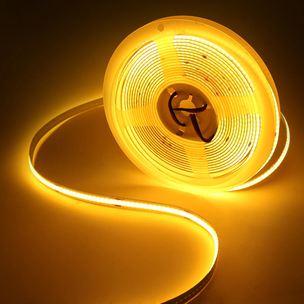 New USB COB Strip Light Flexible Adhesive Tape Night Lighting