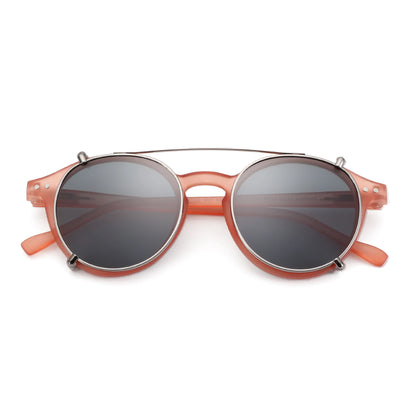 Steampunk Style Clip On Sunglasses for Men Women