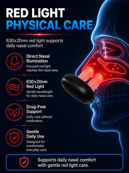2026 Smart Red Light Nasal Care Device Portable