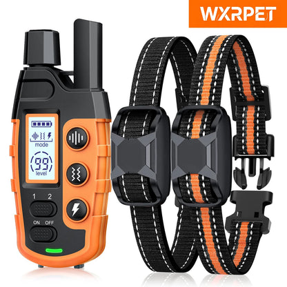 Electric Dog Training Collar Remote Control Waterproof