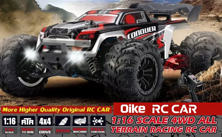 Super Brushless 50KM/H Brushed RC Car Off Road Buggy Toy