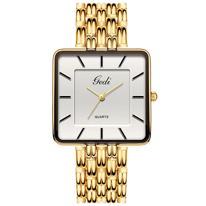 Men Watch Business Simple Square Couple Watches Waterproof