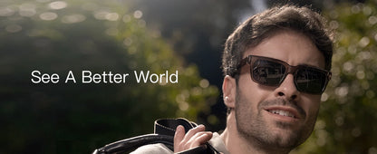Retro Rectangle Sunglasses for Men Women Polarized