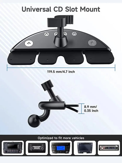 For Magsafe Phone Holder Magnetic Car CD Slot Mount Support