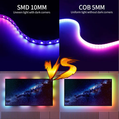 WS2812B COB LED Strip Individually Addressable Smart RGB