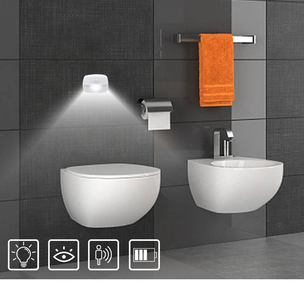 LED Auto ON/OFF Smart Night Lamp Under Cabinet Light