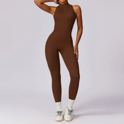 Scrunch Sports Overalls Gym Jumpsuit Women's Fitness
