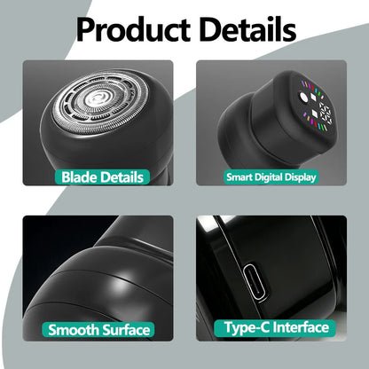 Multi-functional Electric Shaver with Automatic Haircutting