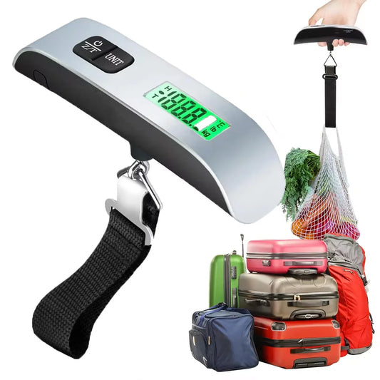 Digital Luggage Scale Hanging Baggage Scale LCD Display