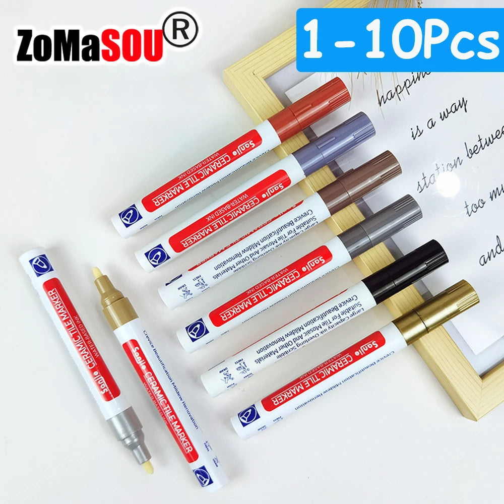 Floor Tile Marker Pen Wall Grout Pen Waterproof