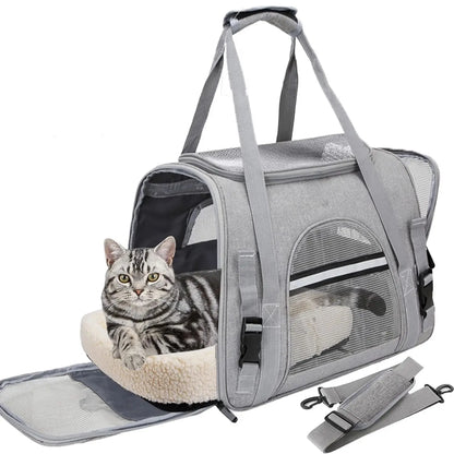 Pet Carrier Bag Airline Approved Up for Cats and Dog Carrier
