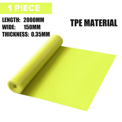 Length 200cm Yoga Pilates Stretch Resistance Band