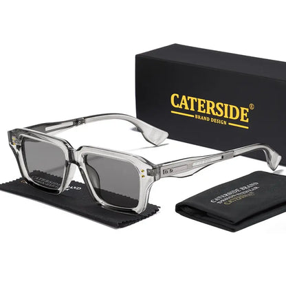New Men's Square Sunglasses Premium PC Frame Eyewear
