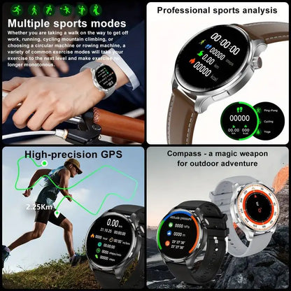 New GPS SmartWatch BluetoothCall IP68 Waterproof Men Women