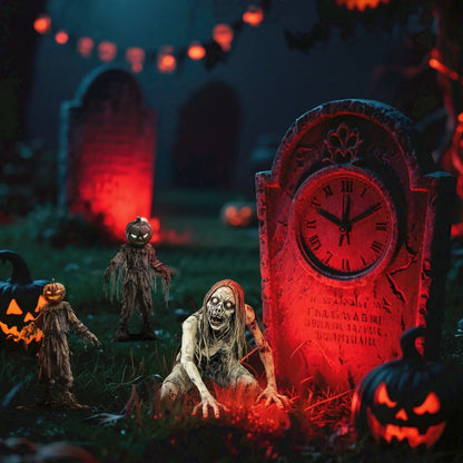 Halloween Scary Yard Decoration, Scarecrow Decor Horror