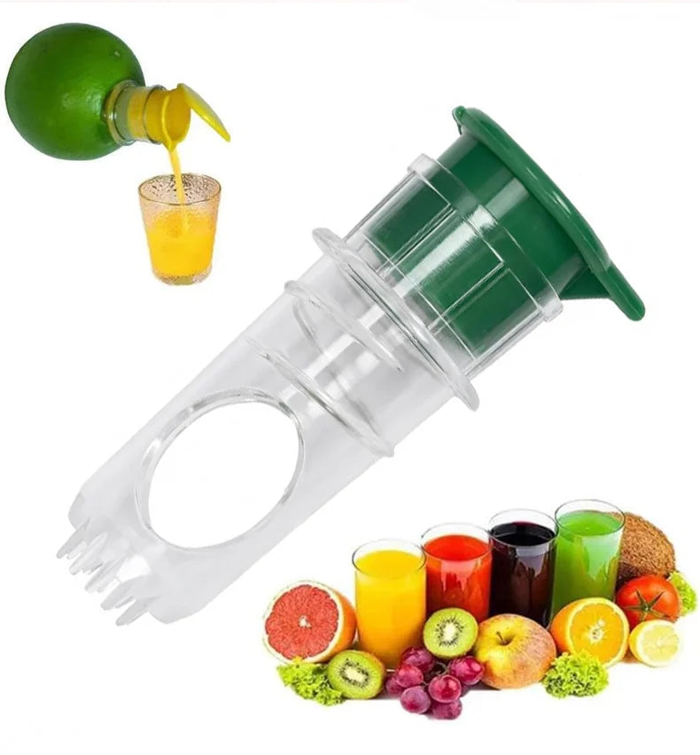 Portable Lemon Squeezer Plastic Reusable Lightweight Juices Reamer