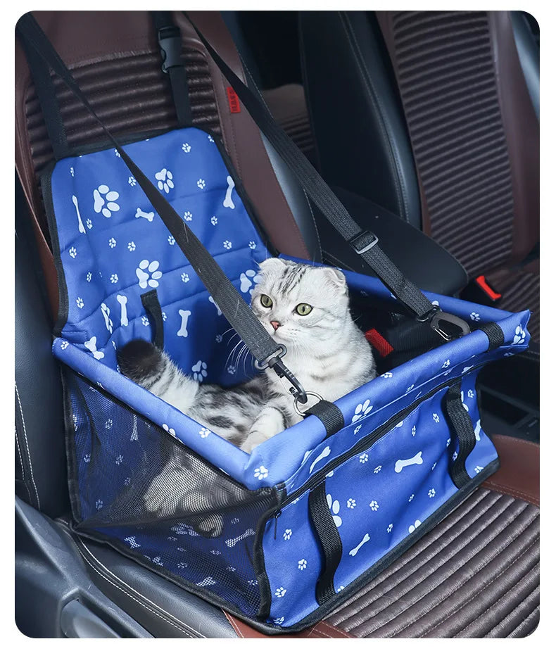 Pet Reinforce Car Booster Seat for Dog Carrier