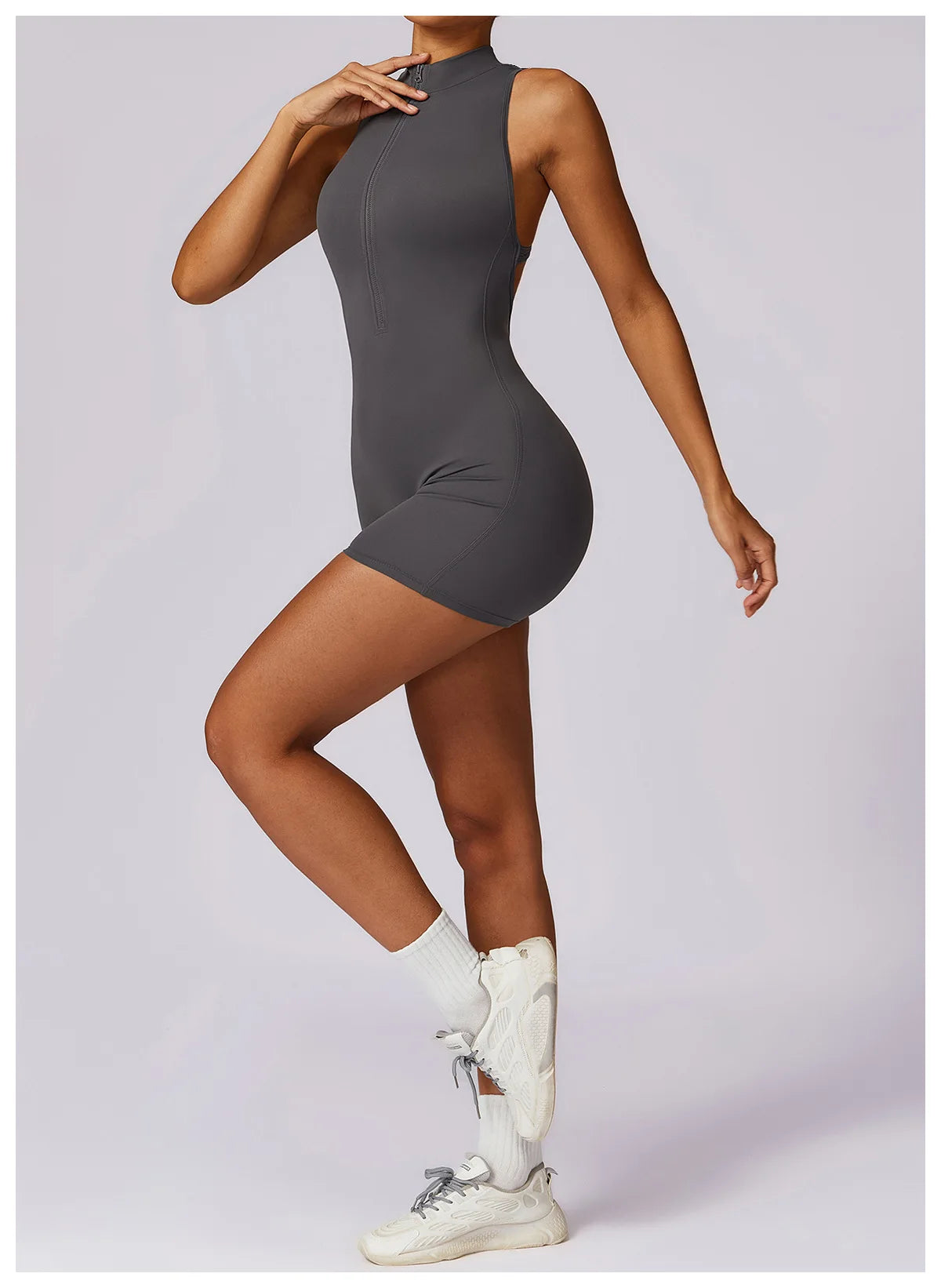 Scrunch Sports Overalls Gym Jumpsuit Women's Fitness
