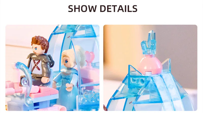 Friends Winter Princess Ice and Snow Carriage