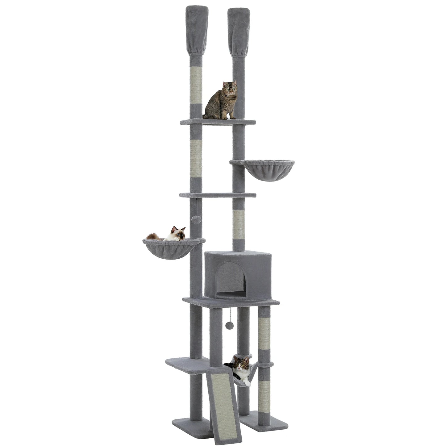Cactus Cat Tree Floor to Ceiling Tower Scratching Posts
