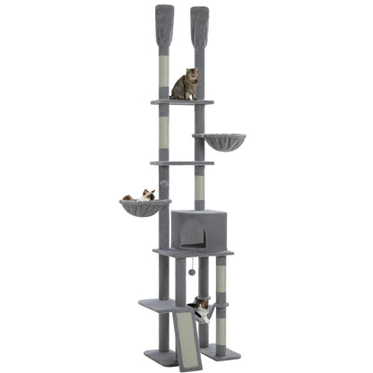 Cactus Cat Tree Floor to Ceiling Tower Scratching Posts