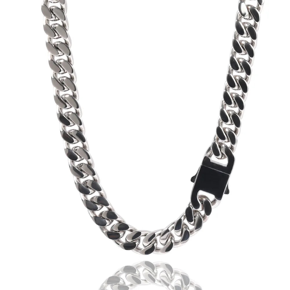 316 Stainless Steel Plated 18k Gold Fashion Hip Hop Bracelet