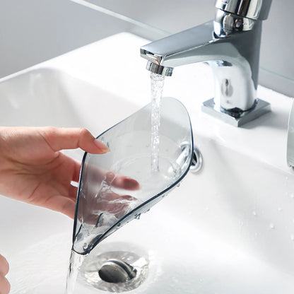 Suction Cup Soap Dish Box For Bathroom Shower Soap Holder