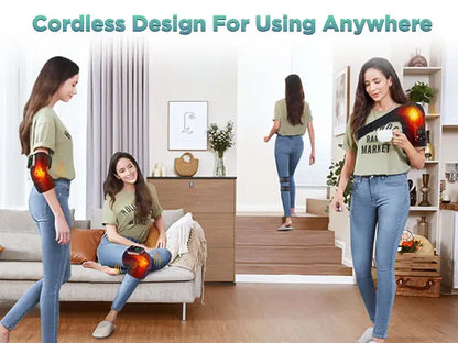 3-in-1 Heated Vibration Knee Massager