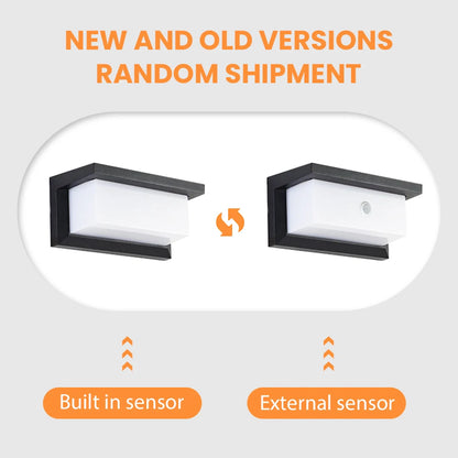 Led Outdoor Wall Light Waterproof IP66 Motion Sensor