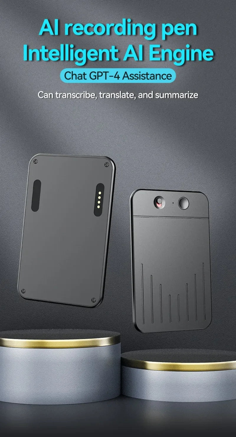 AI Voice Recorder APP Control AI Notetaking Device Transcribe