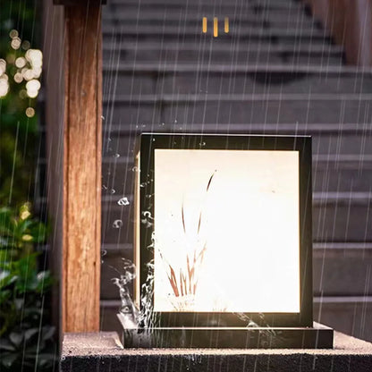 Solar Outdoor Light Waterproof Pillar Light Solar Energy Powered