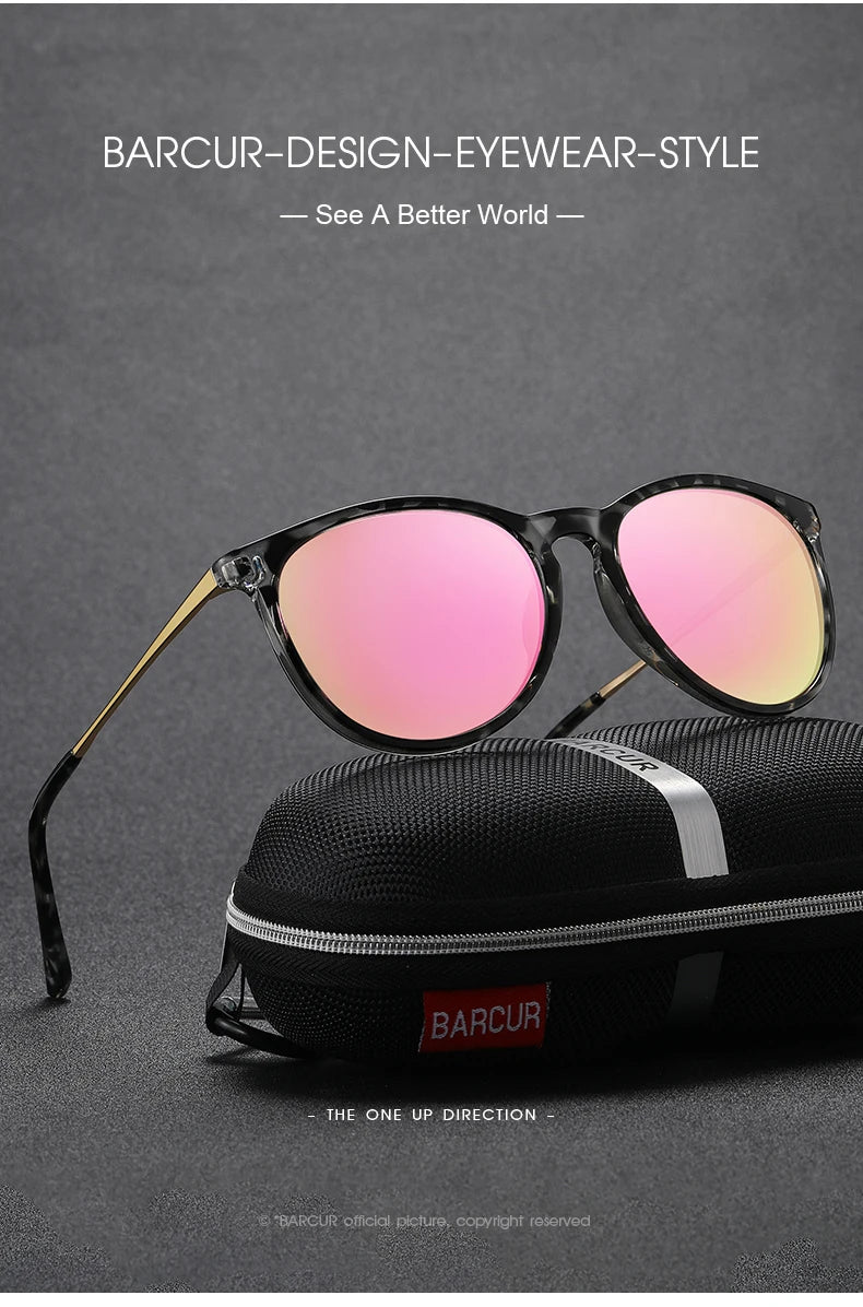 BARCUR Classic Polarized Sunglasses For Both Men Women