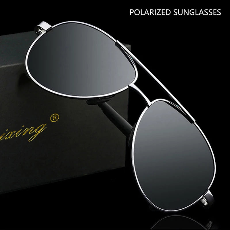 YSYX Pilot Polarized Sunglasses Men Classic Vintage