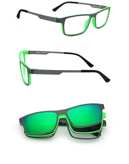 X3194 Eyeglasses Polarized Magnet Clip glasses frame