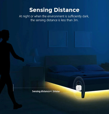 Motion Sensor Stair Lights With Chase Effect Under Bed Lights