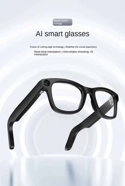Smart Glasses AR AI Translation 4K Camera Bluetooth Call Touch Control