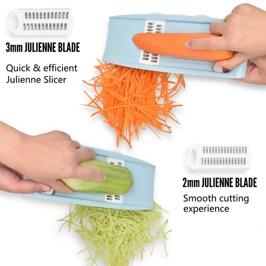 5 in1 Vegetable Fruit Slicer Multifunctional Manual Food Grater