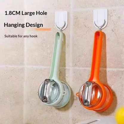 Storage‑Type Fruit Vegetable Peeler With Peel Container