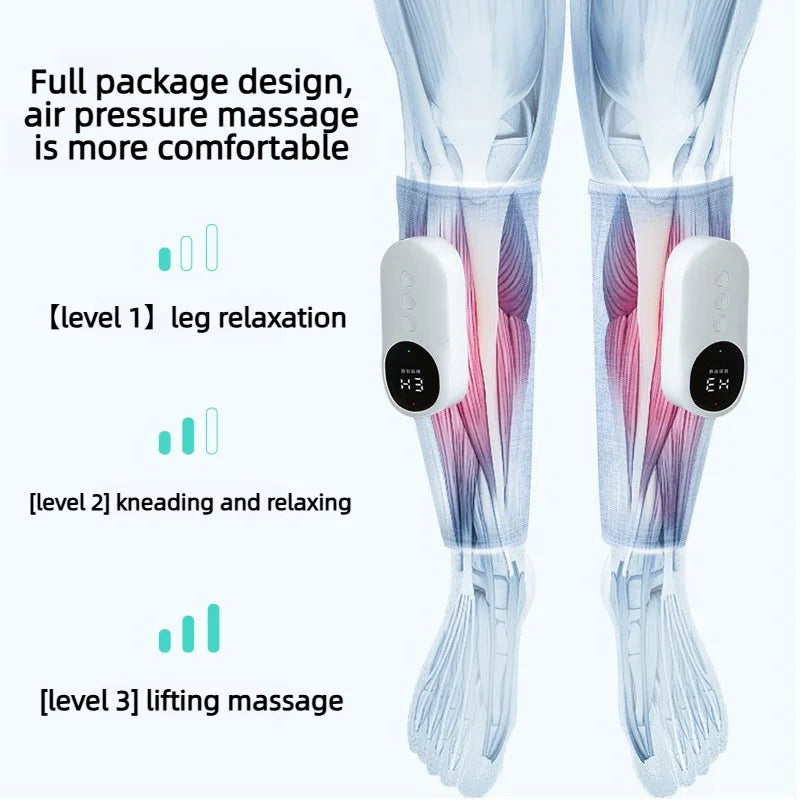Electric Leg Massager Wireless 360° Air Compression