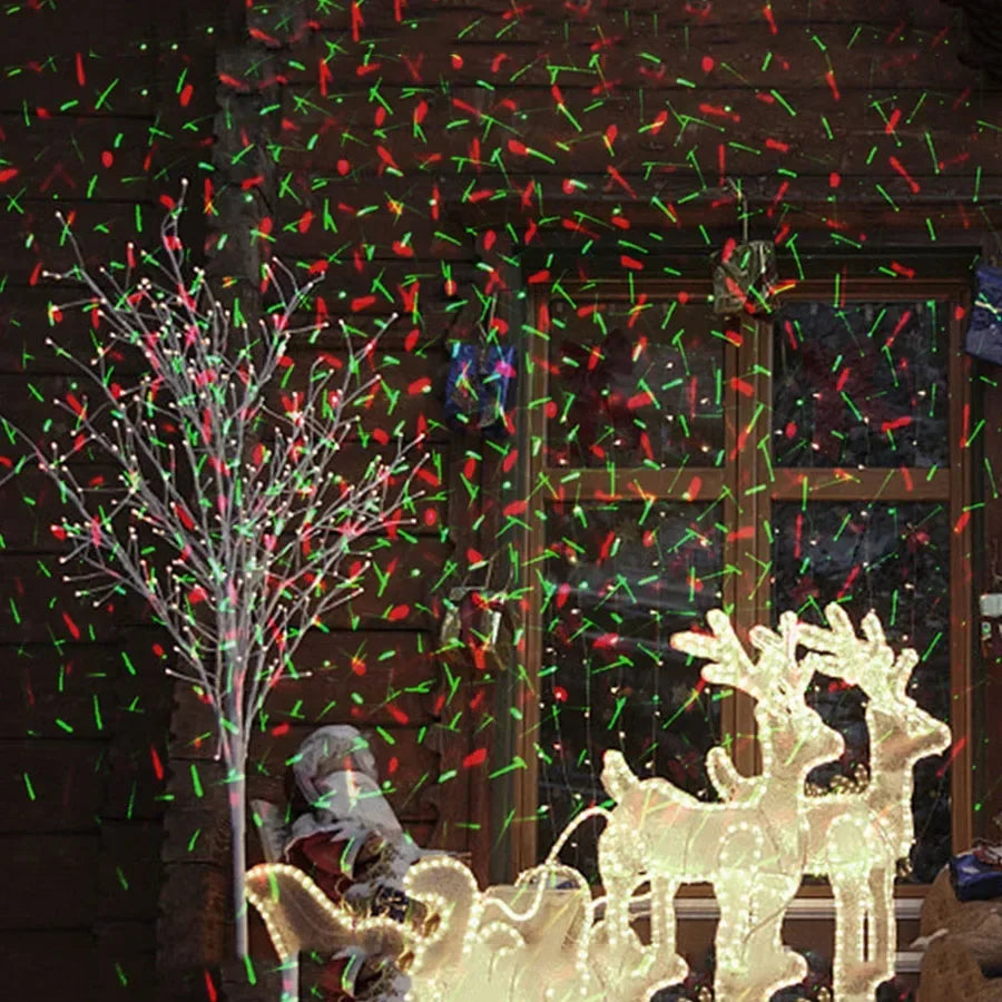 Remote Christmas Projector Laser Light Outdoor Decor