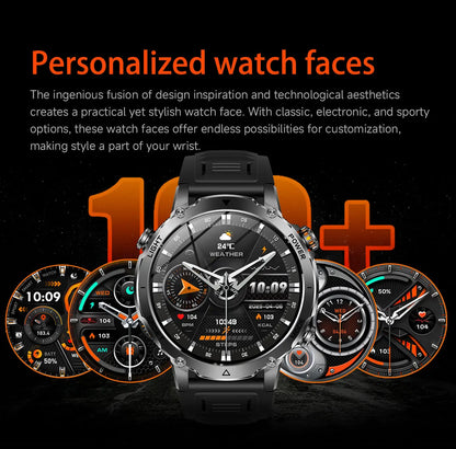 New TANK Ultra 1400mAh Battery Military Smart Watch