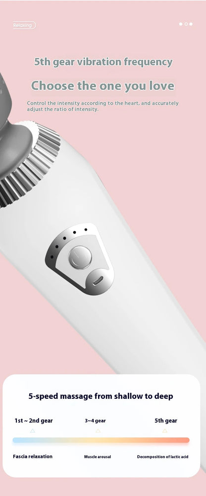 Deep Tissue Massage Gun USB Rechargeable Portable