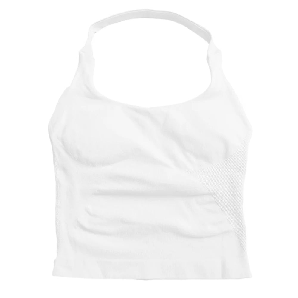 Gym Top Women Clothes Strappy Workout Tank Top Sports Bra