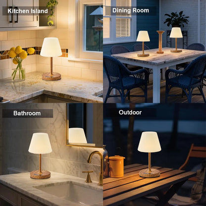 Shower Lamp Bathroom Lamp Cordless Night Lamp
