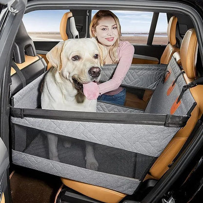 Waterproof Dog Car Seat Hammock Back Seat Extender