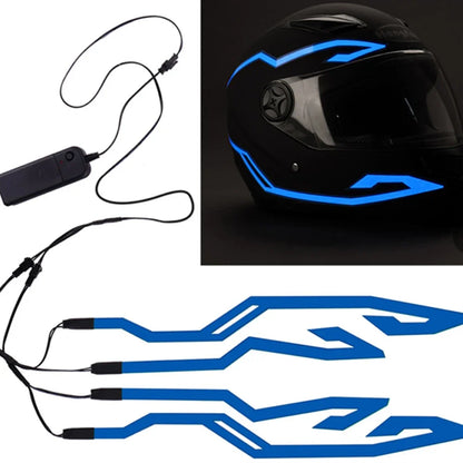 Waterproof LED Cold Light 4-in-1 Helmet Strip