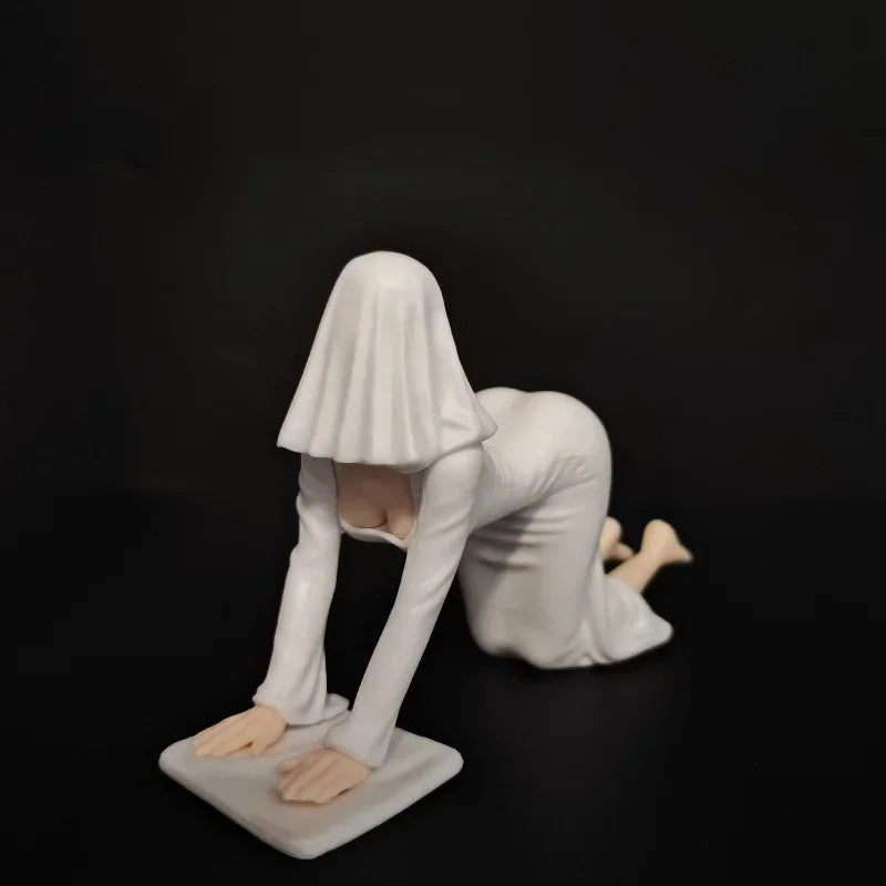 New Mysterious Ghost Lady PVC Figure Mini Anime Girl Figurine Ornament for Computer Desk