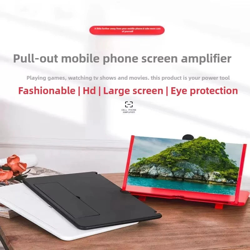 Cell Phone Screen Amplifier Mobile Phone Holder